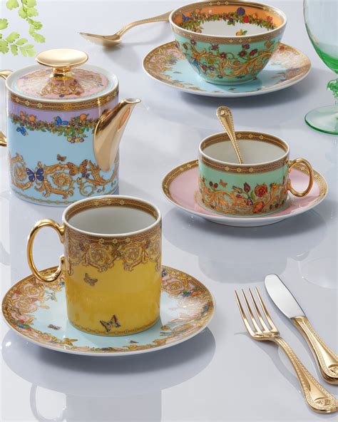 fake versace tea set|versace tea cup set.